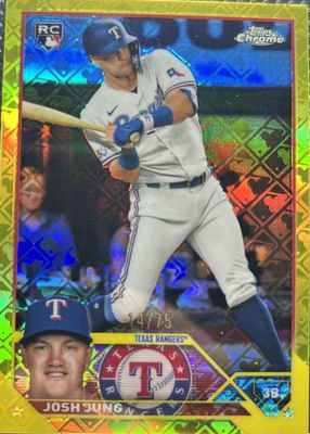 2023 Topps Chrome Logofractor Edition #93 Yellow /75