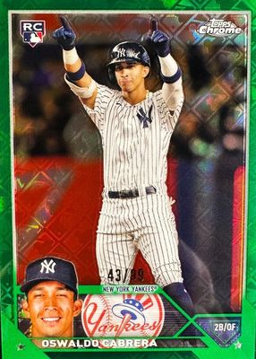 2023 Topps Chrome Logofractor Edition #69 Green /99