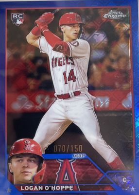 2023 Topps Chrome Logofractor Edition #188 Blue /150
