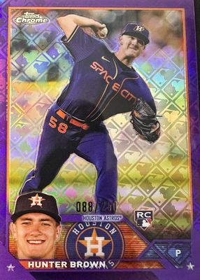2023 Topps Chrome Logofractor Edition #197 Purple /250