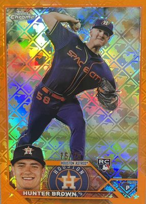 2023 Topps Chrome Logofractor Edition #197 Orange /25