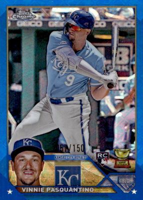 2023 Topps Chrome Logofractor Edition #119 Blue /150
