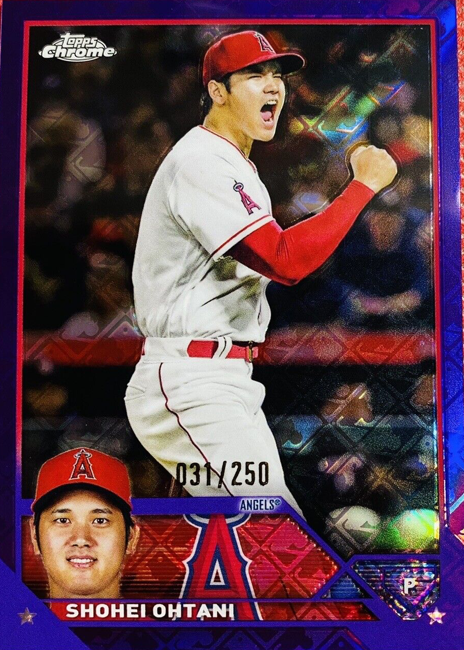 Shohei Ohtani 2023 Topps Chrome Logofractor Edition #17