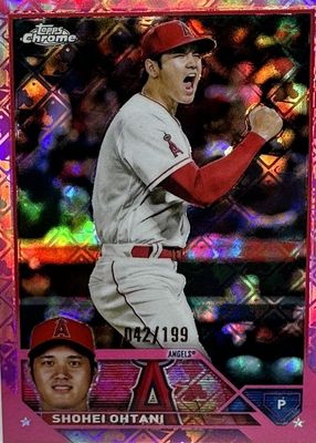 2023 Topps Chrome Logofractor Edition #17 Pink /199