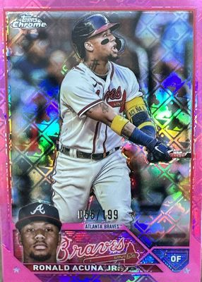 2023 Topps Chrome Logofractor Edition #39 Pink /199