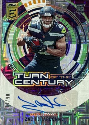 2023 Elite #TC-ZAC Turn of the Century Autographs - Purple /10