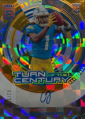 2023 Elite #TC-QJO Turn of the Century Autographs - Orange /99