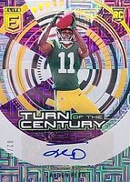 Jayden Reed 2023 Elite #TC-JAY Turn of the Century Autographs - Purple ...