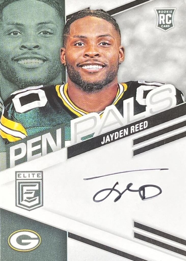 Jayden Reed 2023 Elite #PPJRE Pen Pals Price Guide - Sports