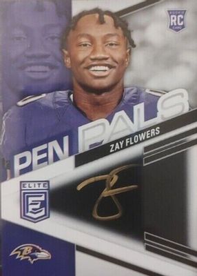 2023 Elite #PPZF Pen Pals - Black Gold Ink