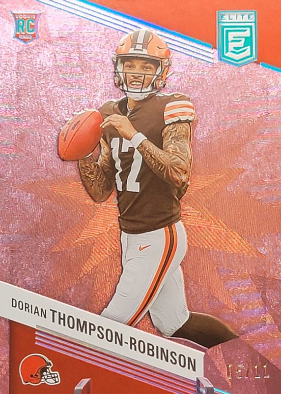 Dorian Thompson-Robinson 2023 Elite #136 FOTL Pink /11 Rookie PSA 10