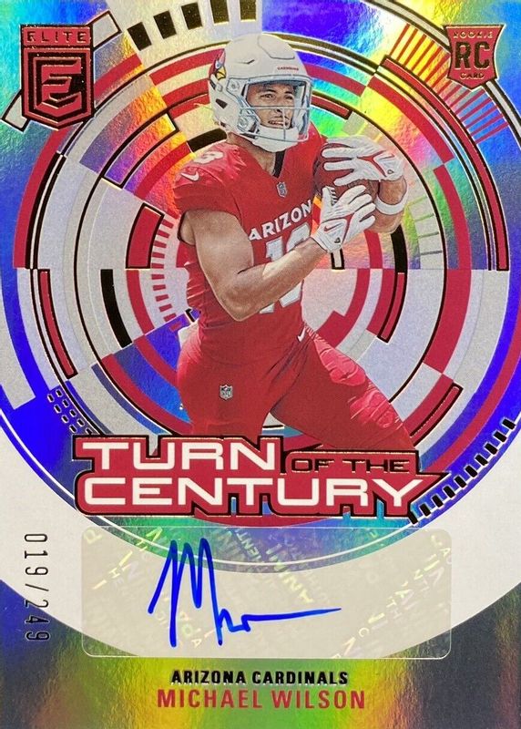 Michael Wilson 2023 Elite #TC-MWI Turn of the Century Autographs /249 Rookie RAW