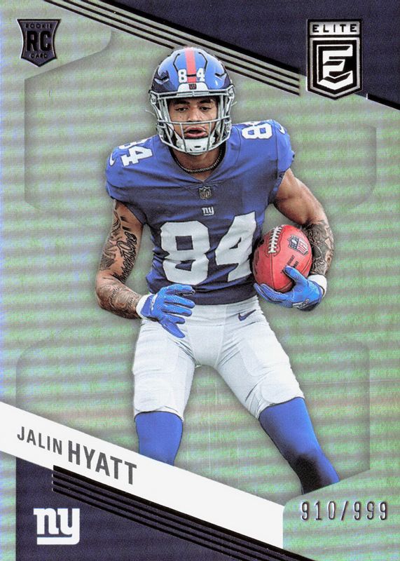 Jalin Hyatt 2023 Elite #149 Base Rookie /999 PSA 10