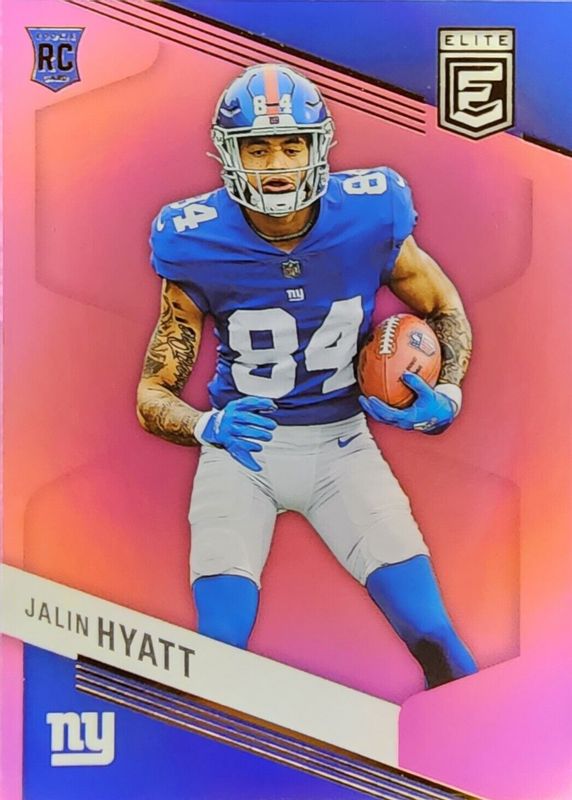 Jalin Hyatt 2023 Elite #149 Pink Rookie RAW