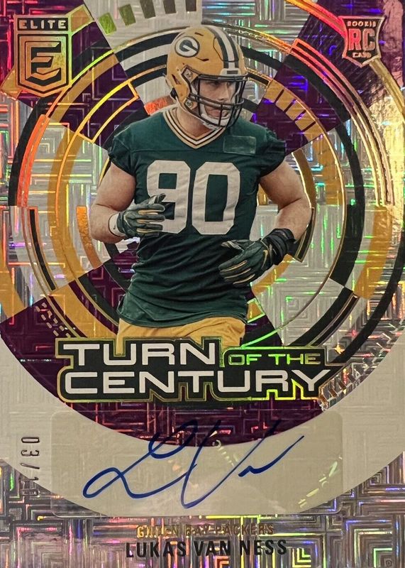 2023 Elite #TC-LVN Turn of the Century Autographs - Purple /10