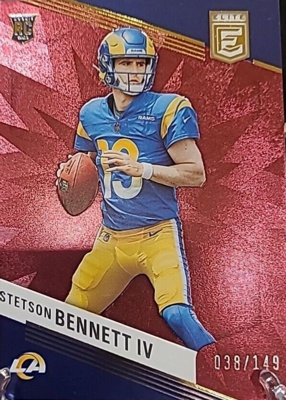 Stetson Bennett IV 2023 Elite #182 Maroon /149 Rookie RAW