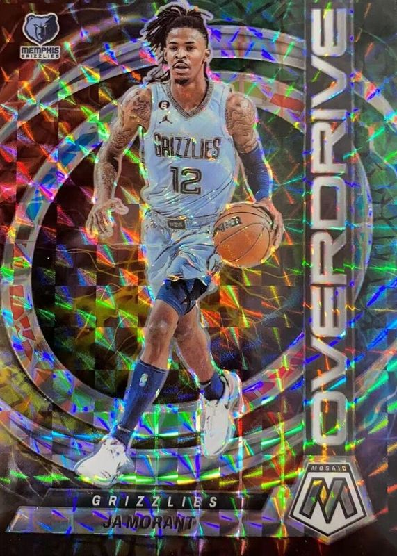 Ja Morant 2022 Mosaic #10 Overdrive BGS 9.5