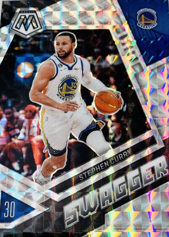 Stephen Curry 2022 Mosaic #9 Swagger SGC 10