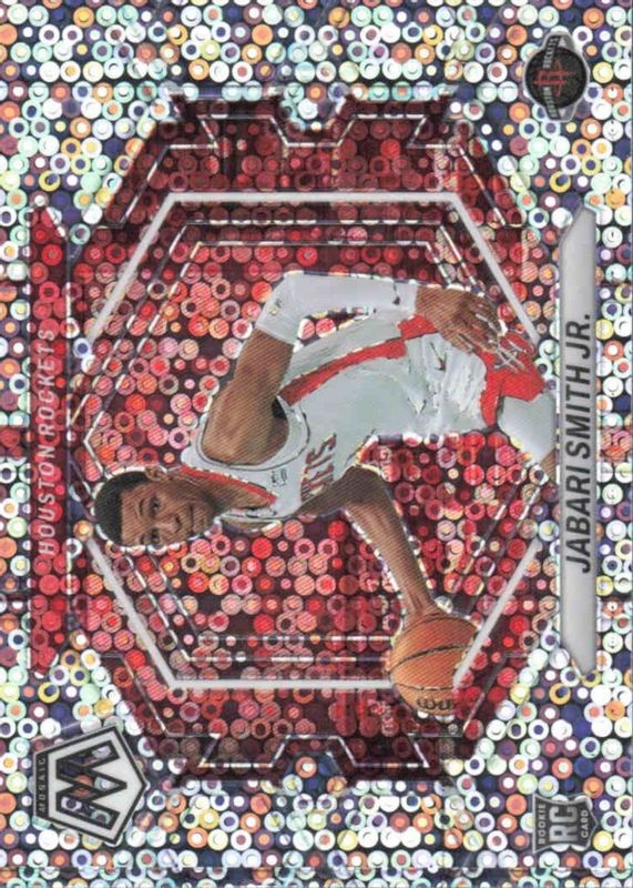 Jabari Smith Jr. 2022 Mosaic #239 Rookie Variation Fast Break Rookie PSA 10