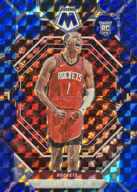 Jabari Smith Jr 2022 Mosaic Blue 239 Price Guide Sports Card Investor 