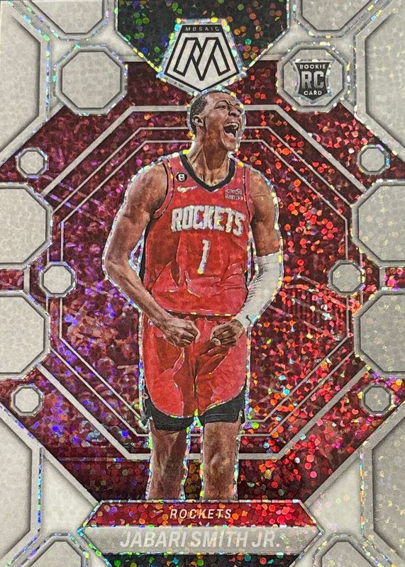 Jabari Smith Jr. 2022 Mosaic #239 White Sparkle /(SSP) Rookie BGS 10 PRISTINE