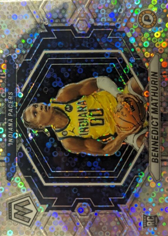 Bennedict Mathurin 2022 Mosaic #210 Rookie Variation - Fast Break PSA 10