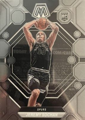 Jeremy Sochan 2022 Prizm #RSI-JSC Rookie Signatures Price