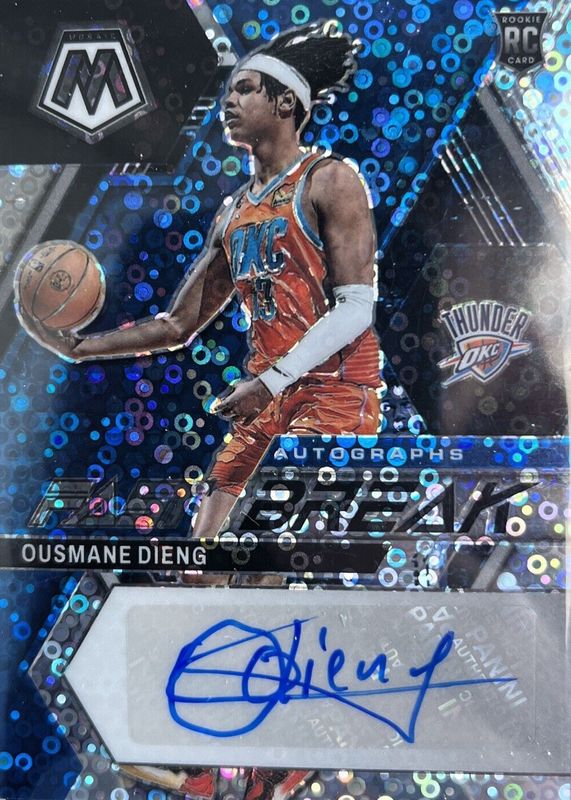 2022 Mosaic #FB-OUS Fast Break Autographs