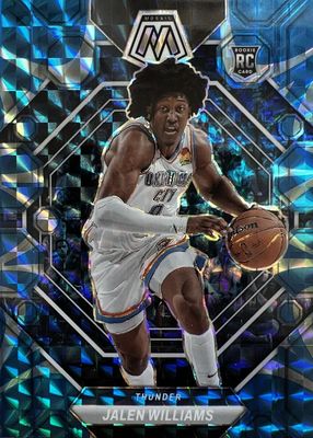 2022 Mosaic #217 Reactive Blue