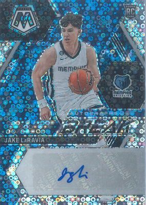 Jake LaRavia 2022 Immaculate #109 Rookie Patch Auto - Gold /10 