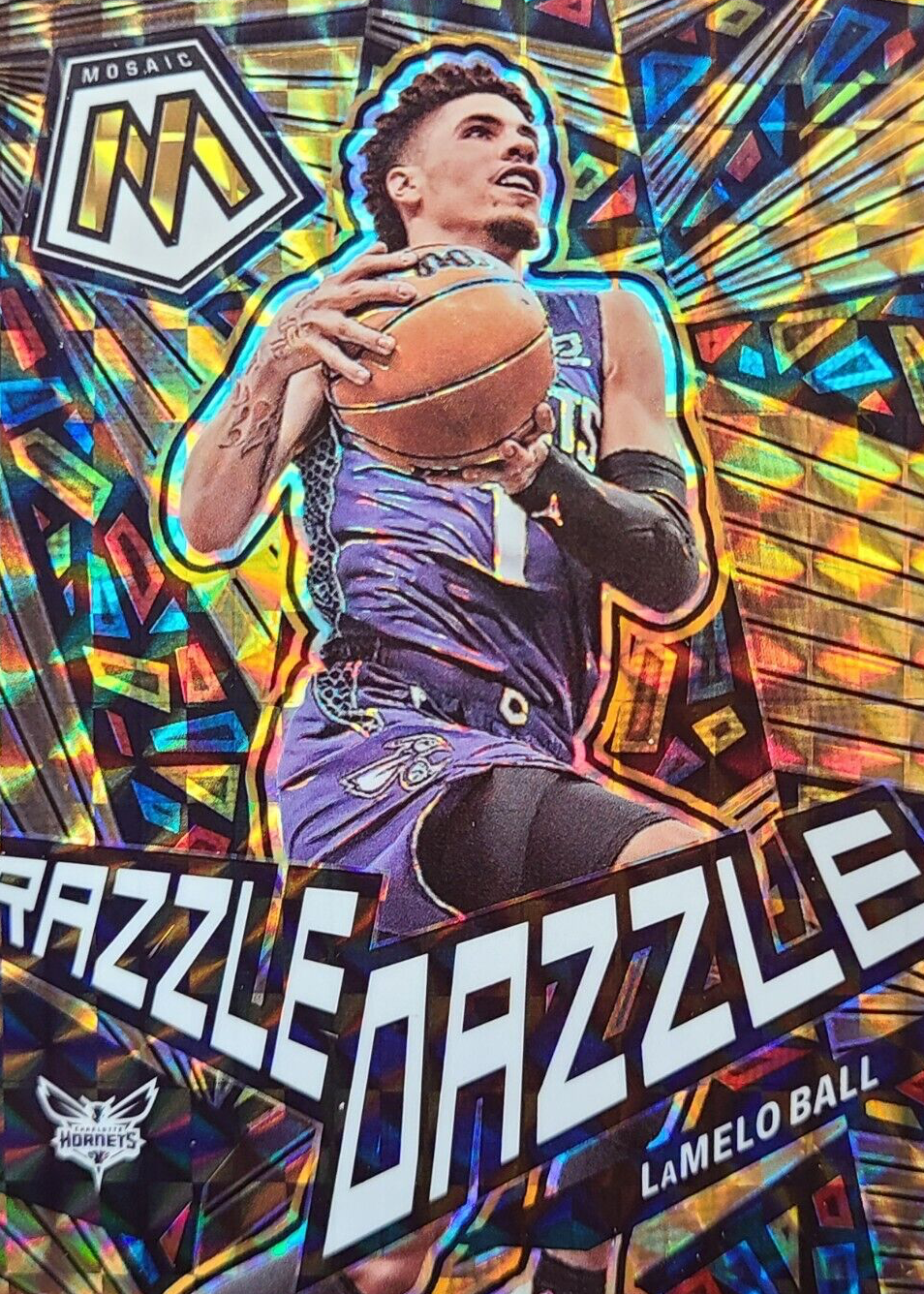 ラメロボール LaMelo Ball 2022 Mosaic #15 Razzle Dazzle /(SSP) Price Guide