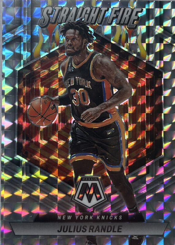 Julius Randle 2022 Mosaic #18 Straight Fire Price Guide - Sports Card ...