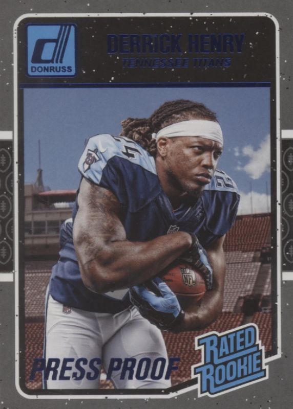 2016 Donruss #365 Press Proof Blue