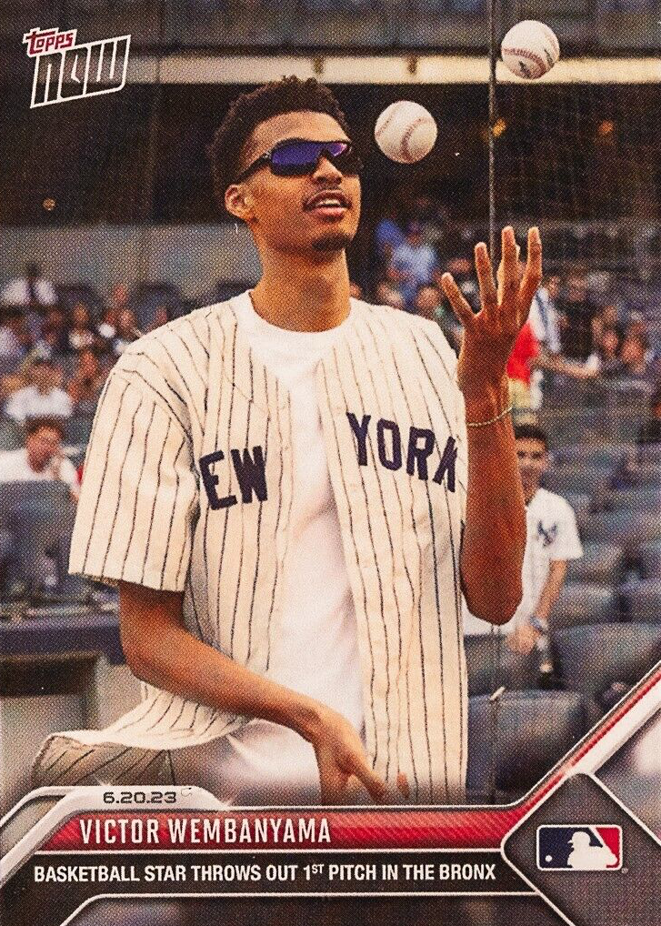 Victor Wembanyama 2023 Topps Now #472 Base (Print Run