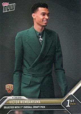 2023-24 Revolution Victor Wembanyama Star Factor Die-Cut RC