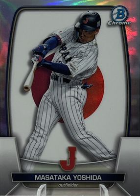 Masataka Yoshida 2023 Topps Chrome #RA-MY Rookie Autographs