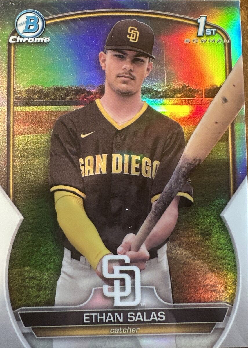 Ethan Salas Atomic Refractor Auto 3/100! 🤯🤯🤯🤯🔥🔥🔥🔥