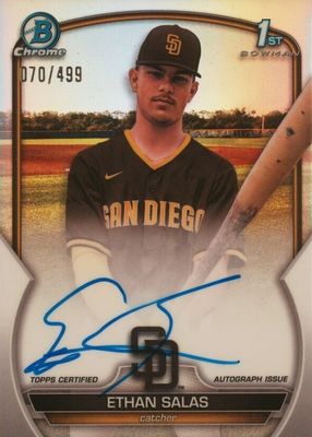 2023 Bowman Chrome #CPA-ESS Prospect Auto - Refractor /499 (1st)