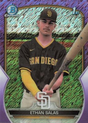 2023 Bowman Chrome #BCP-171 Prospects - Purple Shimmer Refractor /250 (1st)
