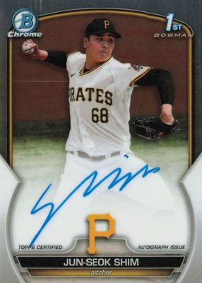 2023 Bowman Chrome #CPA-JSH Prospect Auto (1st)