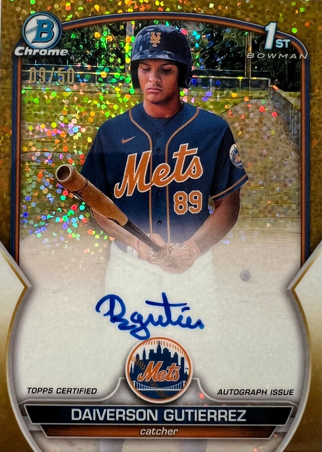 その他 Daiverson Gutierrez 2023 Bowman Chrome Daiverson Gutierrez Prospect 1st Bowman