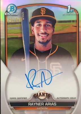 2023 Bowman Chrome #CPA-RA Prospect Auto - Refractor /499 (1st)