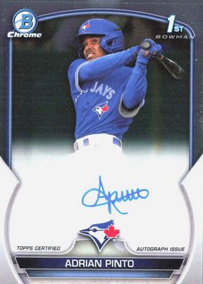 2023 Bowman Chrome #CPA-API Prospect Auto (1st)