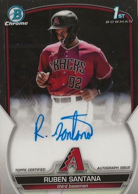 2023 Bowman Chrome #CPA-RSA Prospect Auto (1st)
