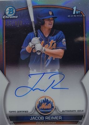 2023 Bowman Chrome #CPA-JRR Prospect Auto - Refractor /499 (1st)