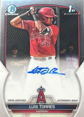 2023 Bowman Chrome #CPA-LT Prospect Auto (1st)