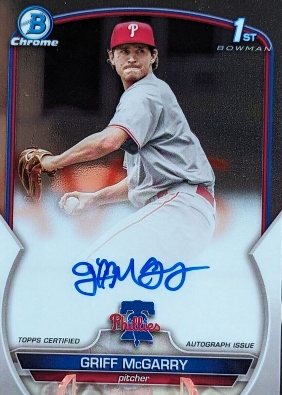 2023 Bowman - Chrome Prospect Mega Box Autographs #BMA-GC - Gavin Cross