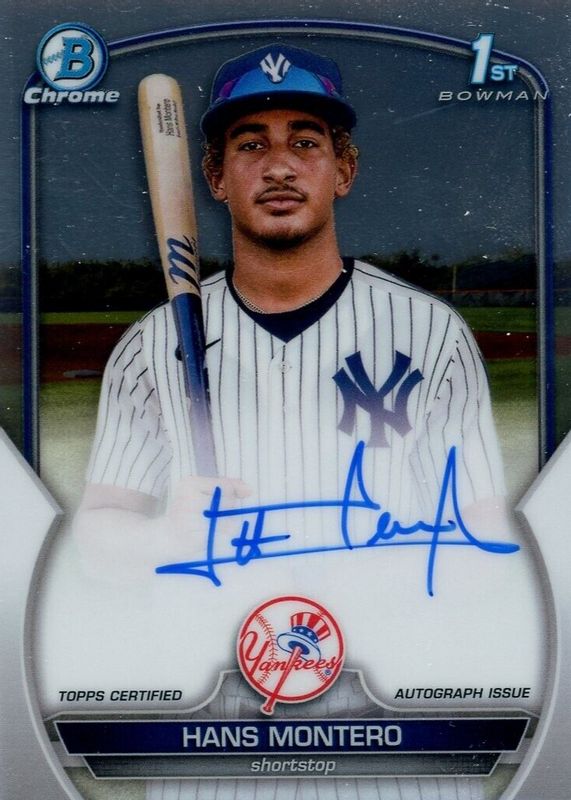 2023 Bowman Chrome #CPA-HM Prospect Auto (1st)