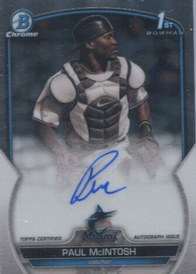 2023 Bowman Chrome #CPA-PM Prospect Auto (1st)
