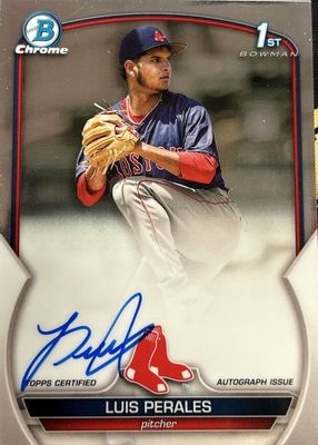 2023 Bowman Chrome #CPA-LP Prospect Auto (1st)